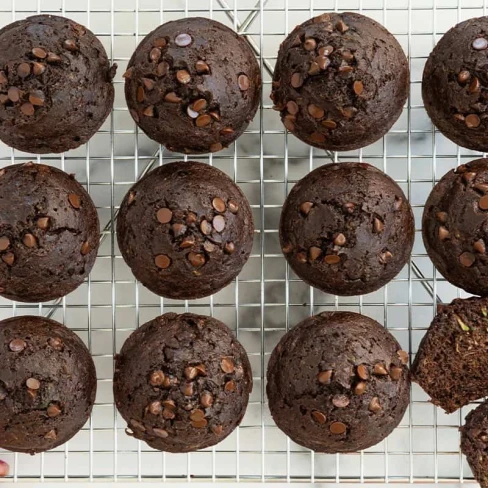 Chocolate Chip Zucchini Muffins Image