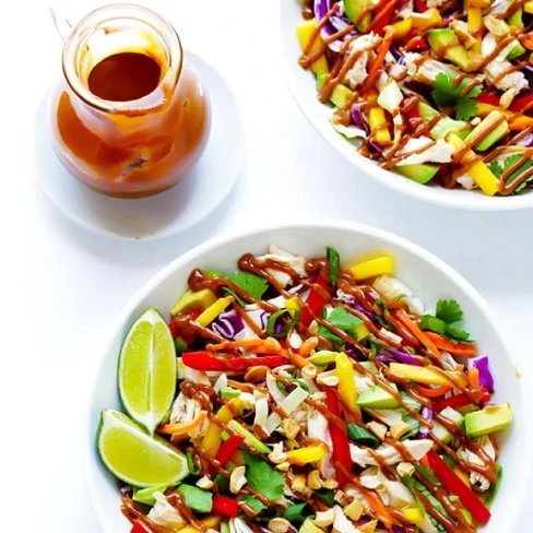 Rainbow Thai Chicken Salad Image