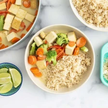 Easy Thai Green Curry with Vegetables Recipe Page