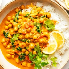 Quick Chickpea Curry Recipe Page