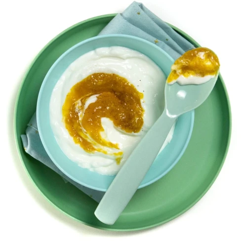 Quick Mango Yogurt with Homemade Mango Puree Image