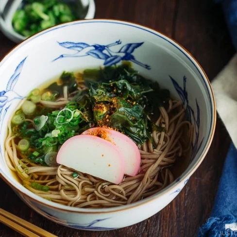 Toshikoshi Soba (New Year&#039;s Eve Soba Noodle Soup) Image