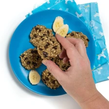 3-Ingredient Banana Oatmeal Cookies Recipe Page