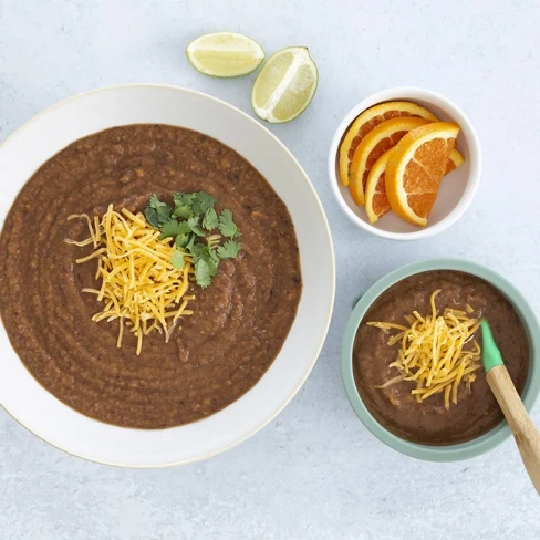 30-Minute Vegetarian Black Bean Soup Image