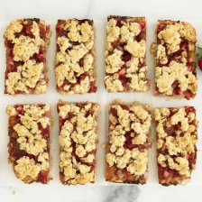 Strawberry Oatmeal Bars Recipe Page