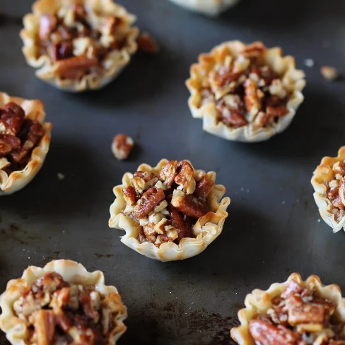 Easy Mini Pecan Tarts Image