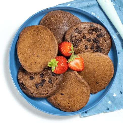 Quick Kid-Friendly Chocolate Pancakes Image