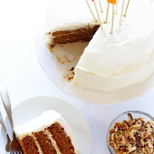 Vegan Gluten-Free Carrot Cake Recipe Page