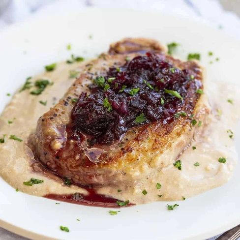 Cherry Pork Chops Image