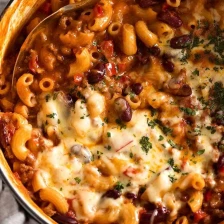 One Pot Chili Mac and Cheese Recipe Page