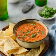 Roasted Tomato Salsa Recipe Page