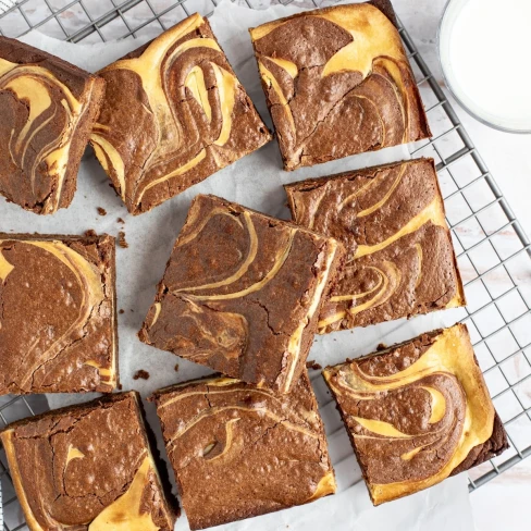 Baileys Cheesecake-Marbled Brownies Image