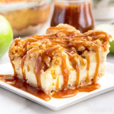 Apple Cheesecake Bars Recipe Page