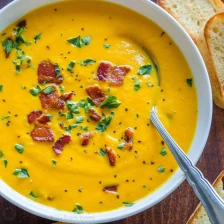 Creamy Carrot Soup Recipe Page