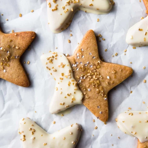 Maple Cinnamon Star Cookies Image