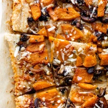 Butternut Squash &amp; Mushroom Puff Pastry Tart Recipe Page