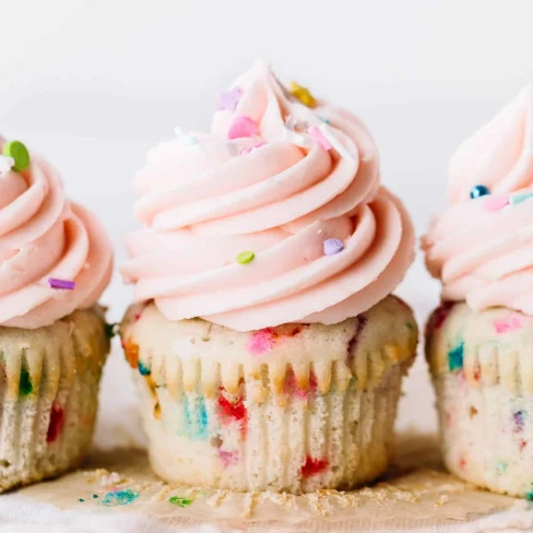 Confetti Sprinkle Cupcakes Image