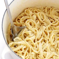 Skinny Fettuccine Alfredo Recipe Page