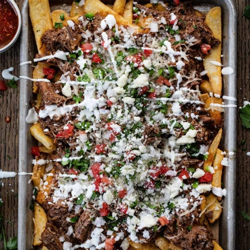 Loaded Shredded Beef French Fries Image