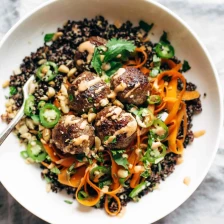 Lemongrass Meatball Bowls Recipe Page