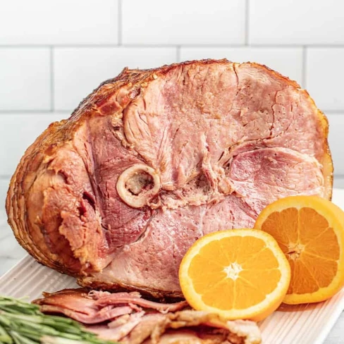 Easy Orange Glazed Ham Image