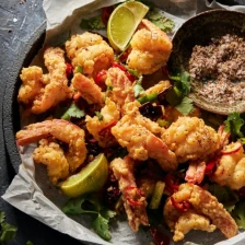 Sichuan Salt &amp; Pepper Shrimp Recipe Page