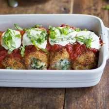 Baked Mozzarella Chicken Rolls Recipe Page