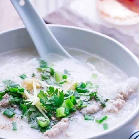 Thai Pork and Rice Soup | Marion&#039;s Kitchen Image