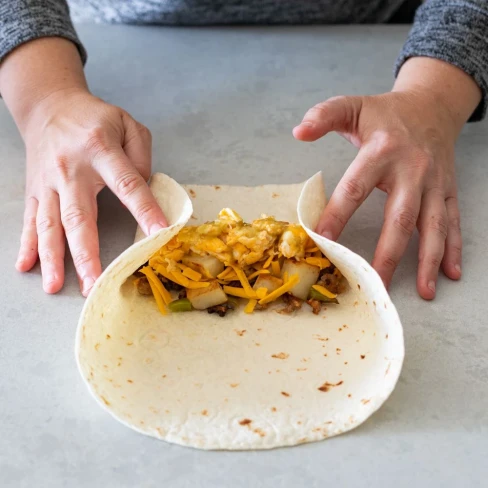 How To Fold A Burrito Image