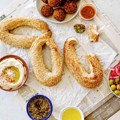 Ka&#039;ak al Quds (Jerusalem Sesame Bread) Image