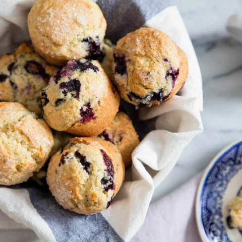 Classic Blueberry Muffins Recipe Image