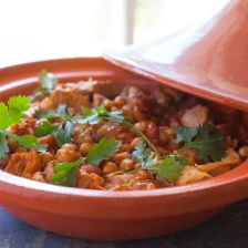 Crock Pot Moroccan Chicken, Chickpea And Apricot Tagine Recipe Page