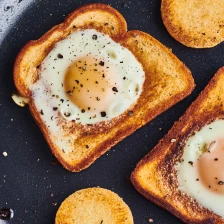 How To Make Eggs In A Basket Recipe Page