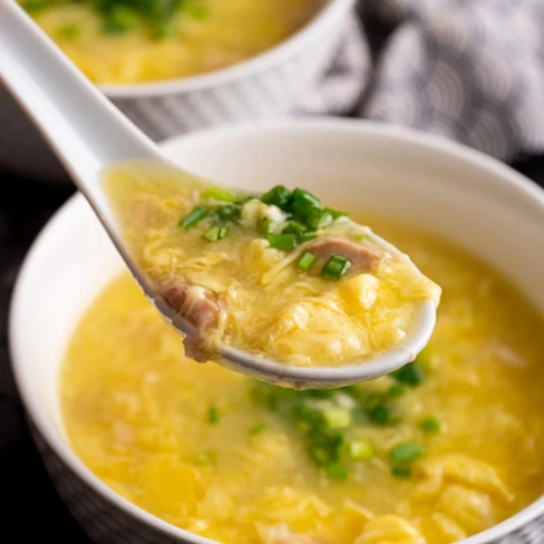 Chinese Egg Drop Chicken Soup | Marion&#039;s Kitchen Image