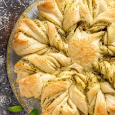 Pesto Parmesan Star Bread Recipe Page