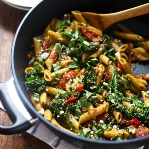 20-Minute Lemon Pesto Penne Image