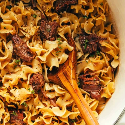 Grandma&#039;s Beef and Noodles Image