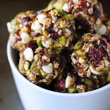 Cranberry Pistachio Energy Bites Recipe Page