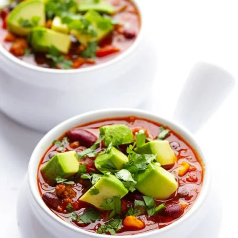 Slow Cooker Turkey Taco Chili Image