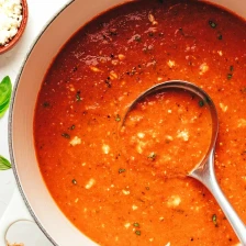 Tomato Feta Soup Recipe Page