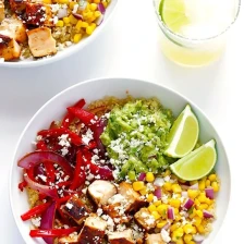 Chicken Quinoa Burrito Bowls Recipe Page