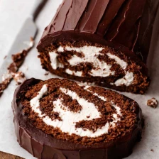 Chocolate Swiss Roll Cake Recipe Page