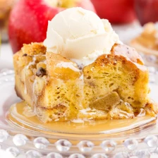 Apple Bread Pudding Recipe Page