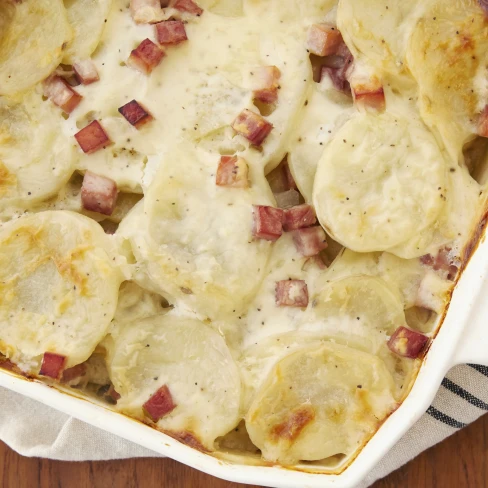 Ham And Scalloped Potatoes Image