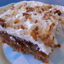 Grandma&#039;s Carrot Cake Recipe Page