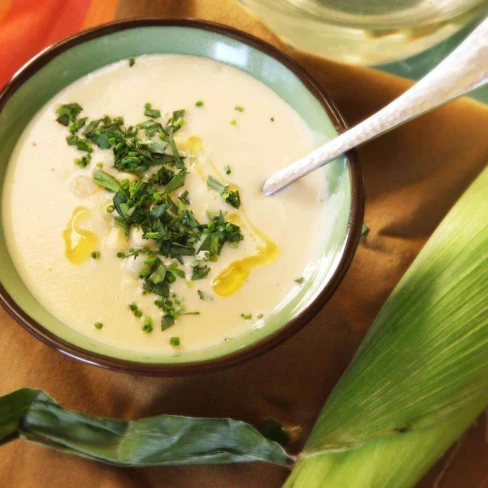 Pressure Cooker Corn Soup Recipe Image