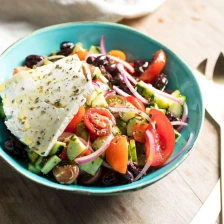 Horiatiki (Greek Salad) Recipe Recipe Page