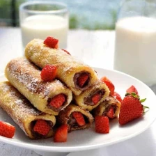 Strawberry Nutella French Toast Roll Ups Recipe Page