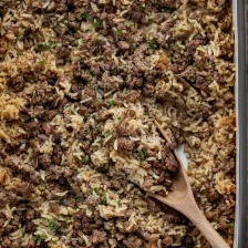 Easy Hamburger Rice Casserole Recipe Page