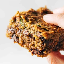 Almond Butter Chocolate Chip Zucchini Bars Recipe Page